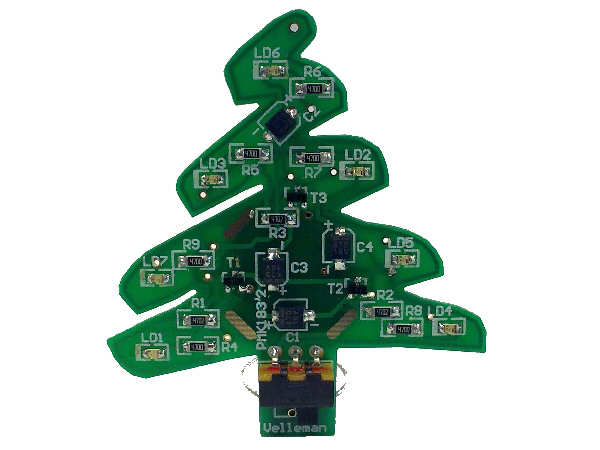 USB SMD jõulupuu ( konstruktor )