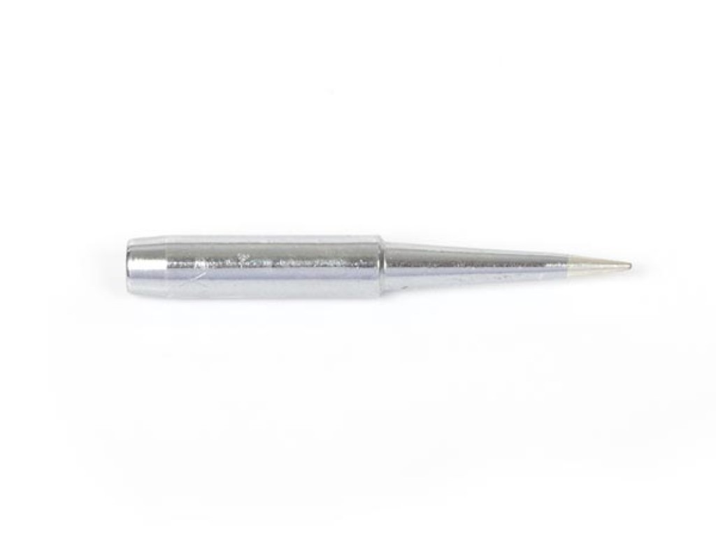 CONICAL SEMI-CHISEL FINE SOLDERING TIP - 1.2 mm (3/64