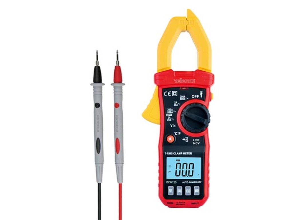 DIGITAL CLAMP METER - CAT III - 600 V - AC - NCV - with data-hold function