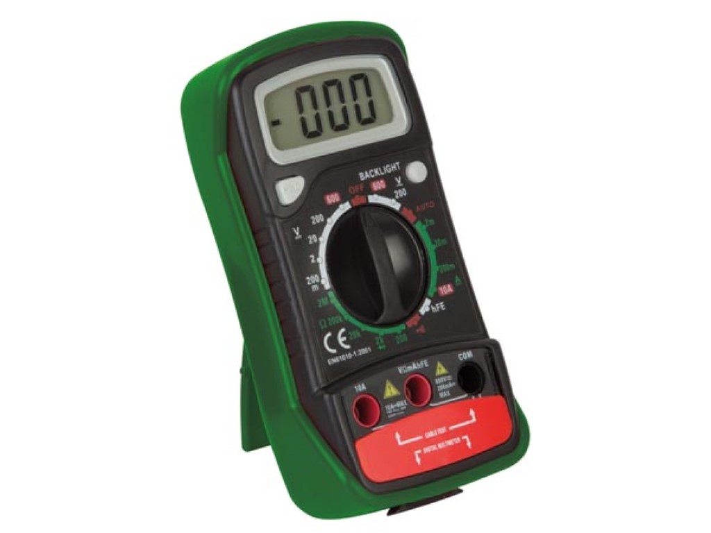 MULTIMETER with USB + LAN CABLE TESTER