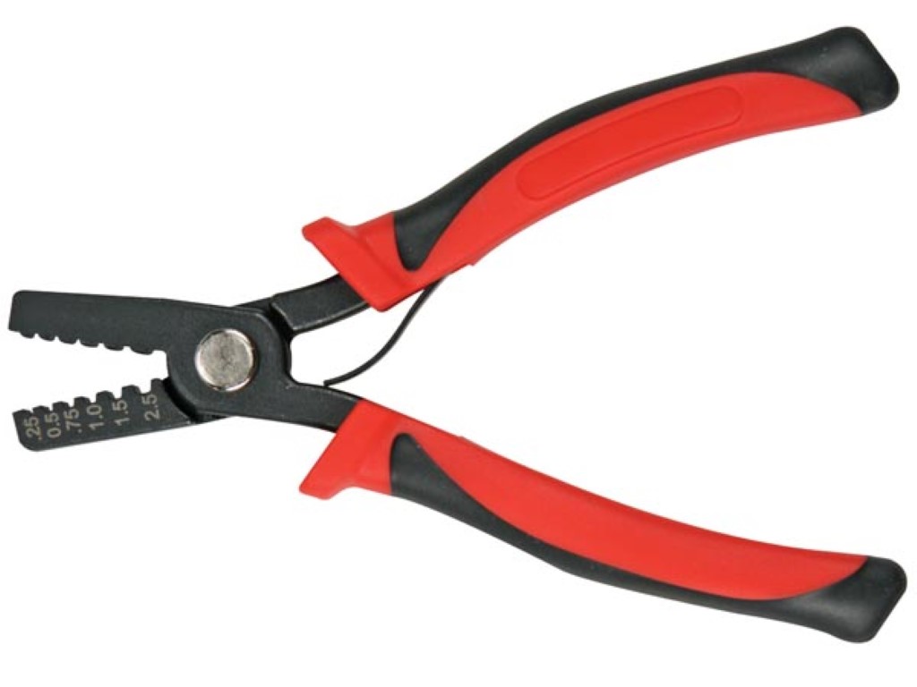 CRIMPING TOOL FOR CORD-END CONNECTORS