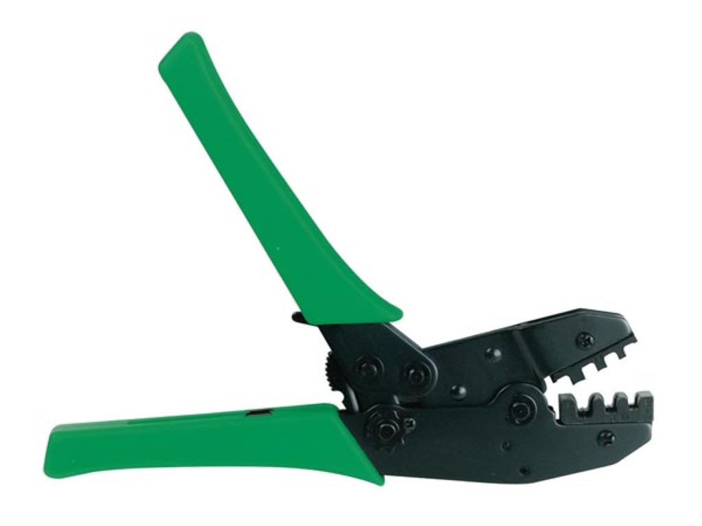 RATCHET CRIMPING TOOL FOR NON-INSULATED TERMINALS