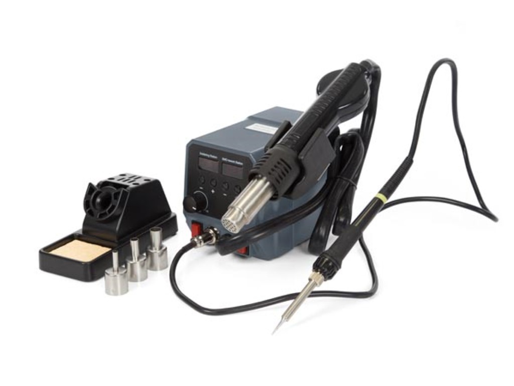 2-in-1 SMD HOT AIR REWORK STATION