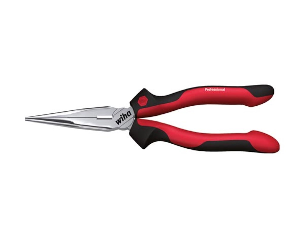 WIHA - PROFESSIONAL NEEDLE NOSE PLIER WITH CUTTING EDGE - 160mm - Z05005