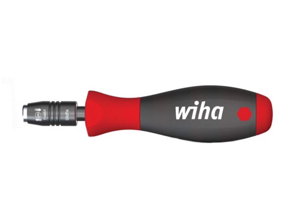 WIHA - Screwdriver with bit holder CentroFix mechanically lockable 