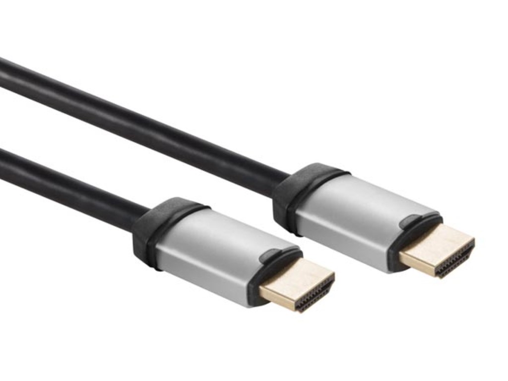 Kiiretoimeline HDMI® 2.0 + ethernet , pistik - pistik, kaabel - vask/ STANDARD / 15 m / kullatud / M-M