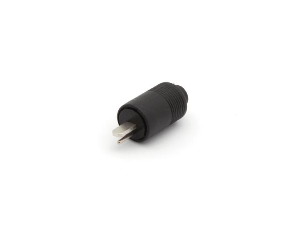 MALE 2P DIN PLUG WITH SCREW CONNECTION, HIGH QUALITY