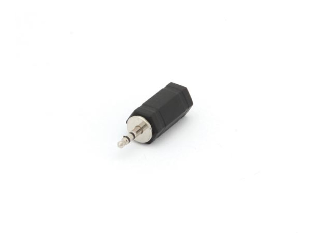 MALE 2.5mm STEREO JACK TO FEMALE 3.5mm STEREO JACK