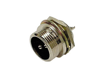 MALE MULTI-PIN CHASSIS CONNECTOR - 2 PINS