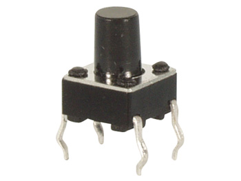 TACTILE SWITCH 6 x 6mm HEIGHT : 9.5mm
