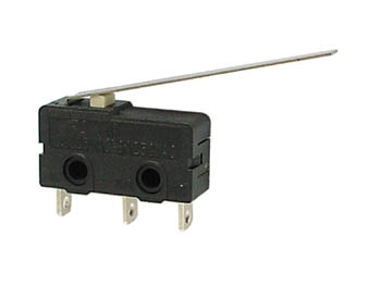 MICROSWITCH 5A, LONG LEVER