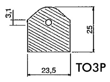 Изолятор силиконовый для типа: TO3P