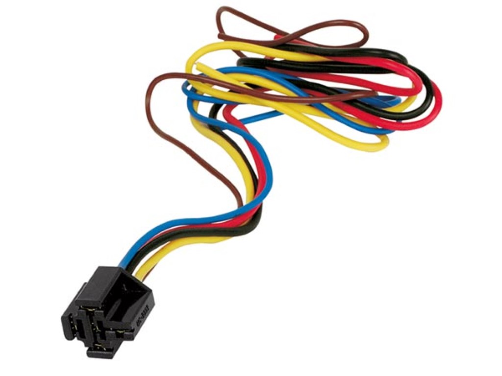SOCKET FOR CAR RELAY - WITH WIRE