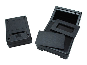 ABS BOX - BLACK 111 x 82 x 38mm