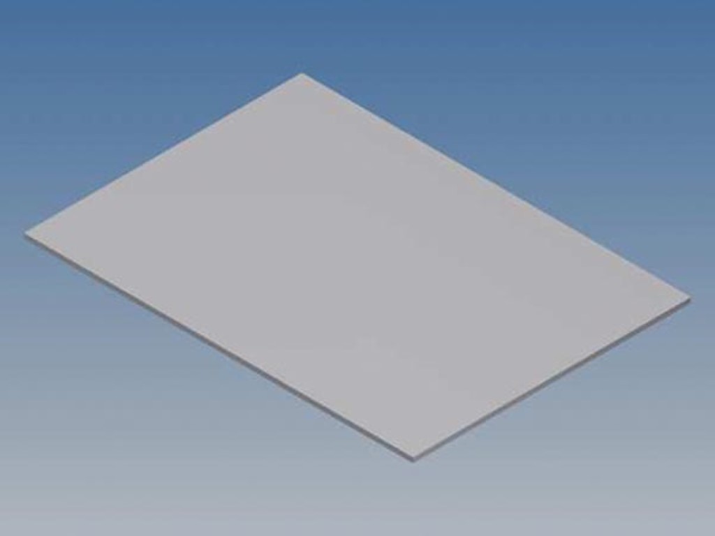 Alumiiniumpaneel: 10003 / MC 13 - hõbedane - 77 x 55 x 1 mm