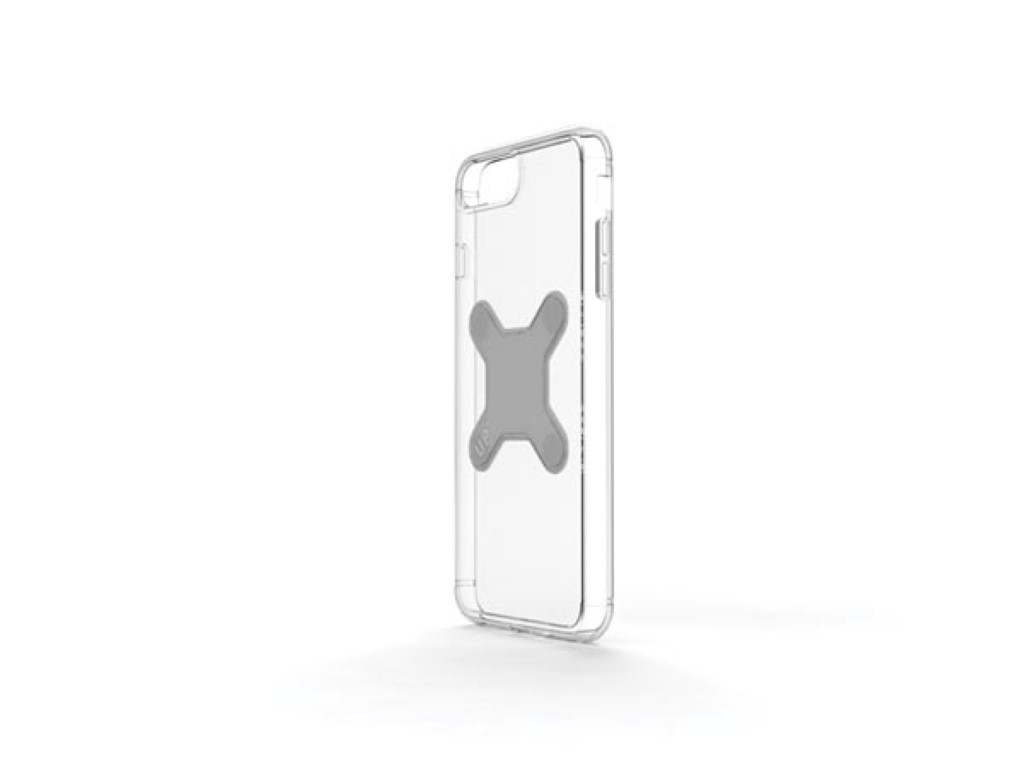 EXELIUM - magnetiseeritud kaitsekoprus juhtmevabale laadijale - iPhone® 8+ - läbipaistev