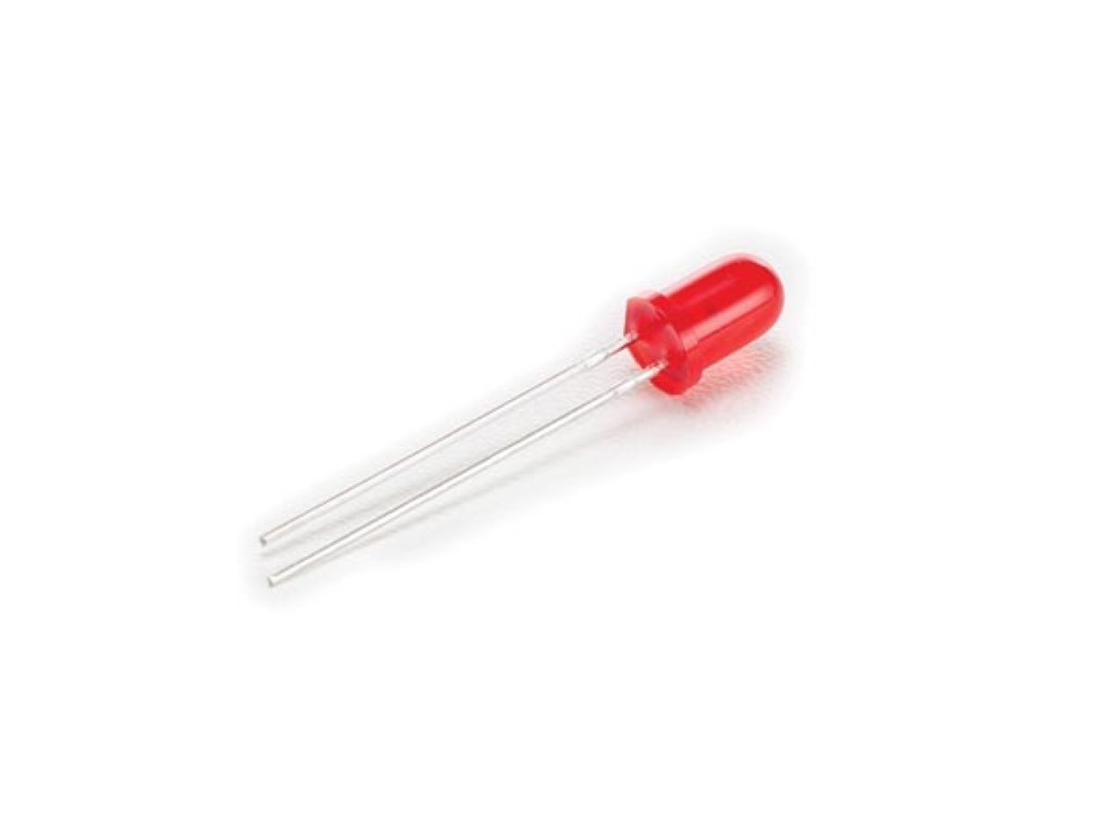 5mm STANDARD LED LAMP RED DIFFUSED
