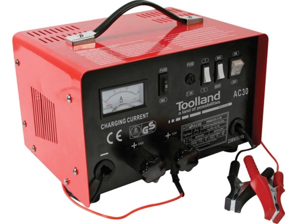 CHARGER FOR 12/24V LEAD-ACID BATTERIES WITH BOOST FUNCTION - 20A