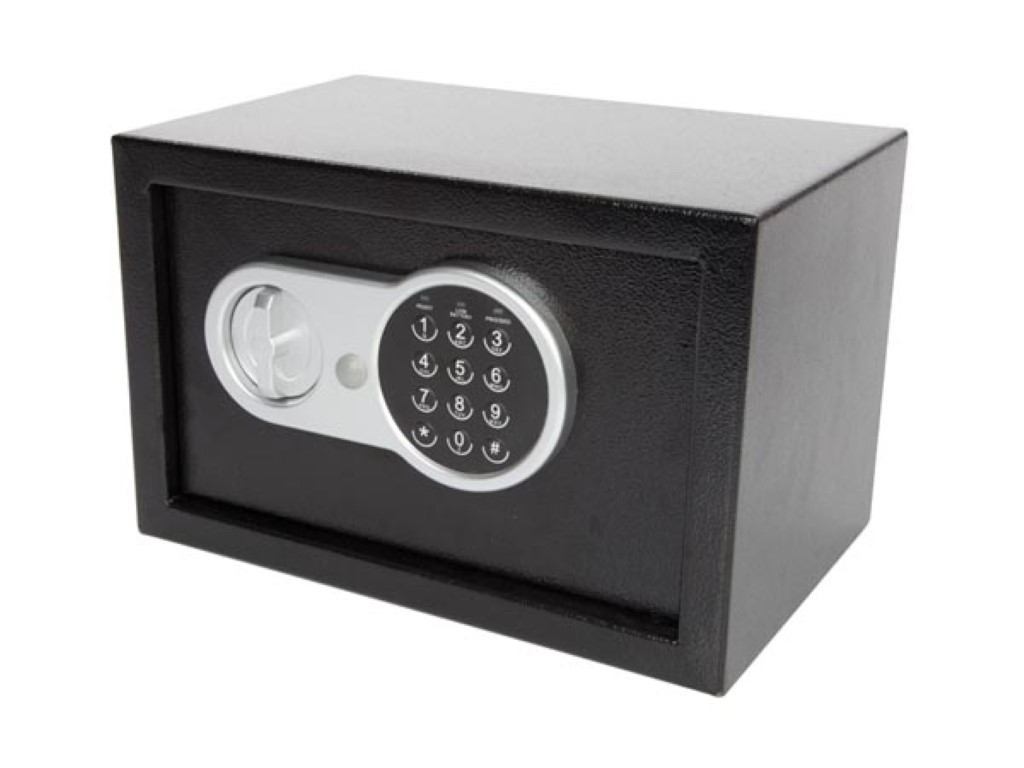 ELECTRONIC SAFE BOX - 20 x 31 x 20 cm 