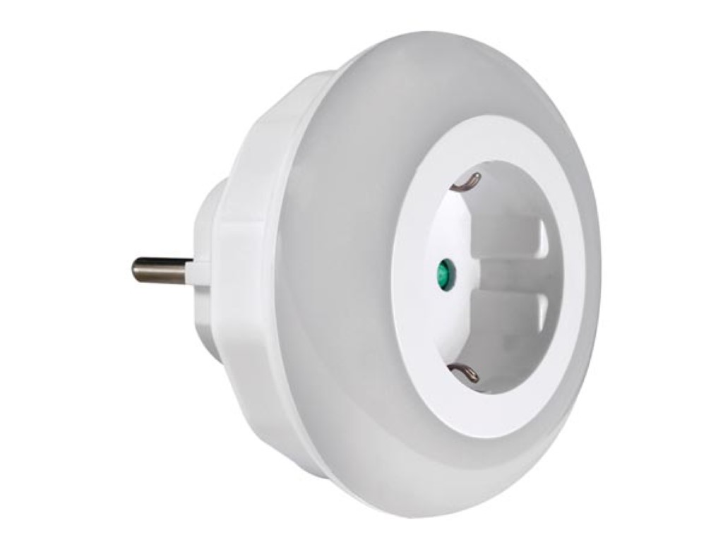 LED NIGHT LIGHT WITH SOCKET - SPRING EARTH