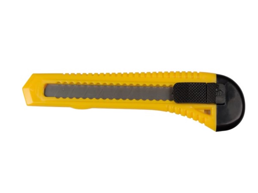 UTILITY KNIFE WITH SNAP-OFF BLADE 18 mm