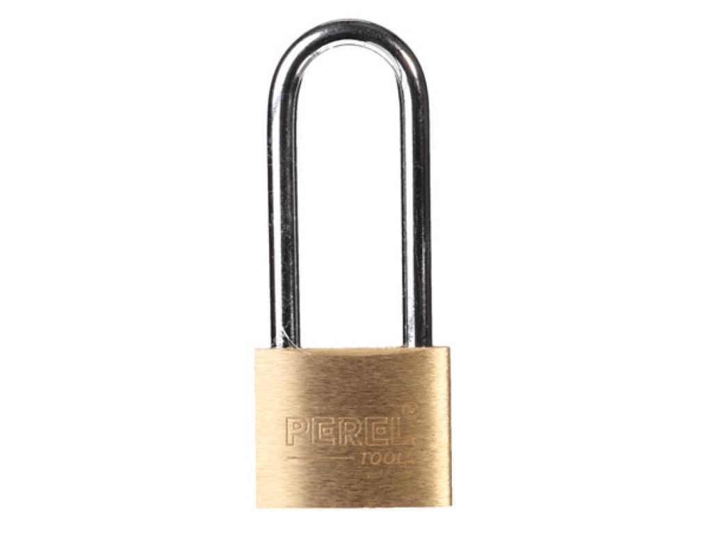 PADLOCK WITH HIGH SHACKLE 40mm x 70mm.