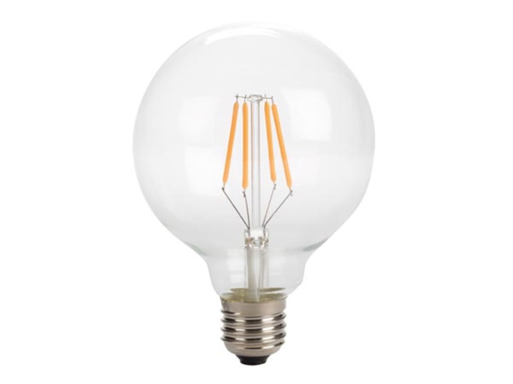 LED pirn - antiik-hõõglambi imitatsioon - G95- 4 W - E27 - Intensiivne soe valge