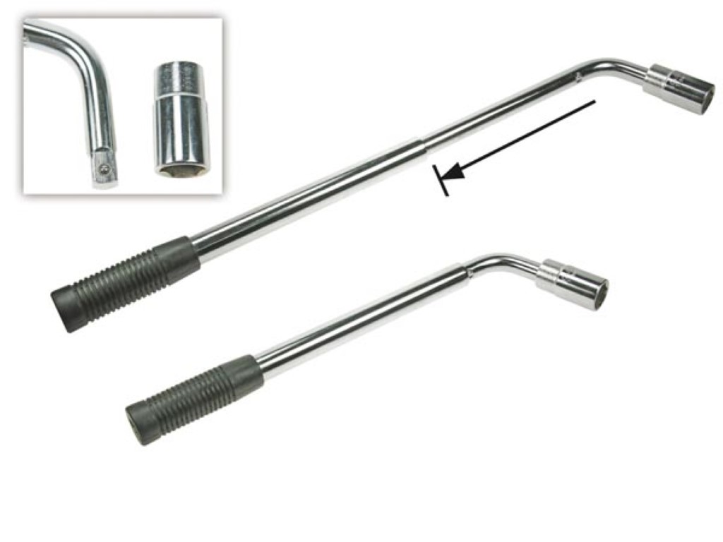 EXTENDABLE WHEEL NUT WRENCH