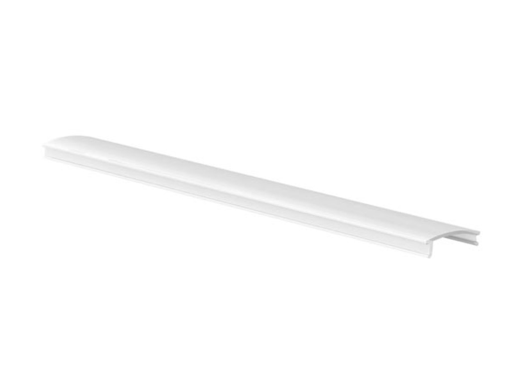 BOTTOM DIFFUSER FOR WALL LED LAMP, SLW SERIES - POLYCARBONATE UV-STAB. - 2 m - FROSTED