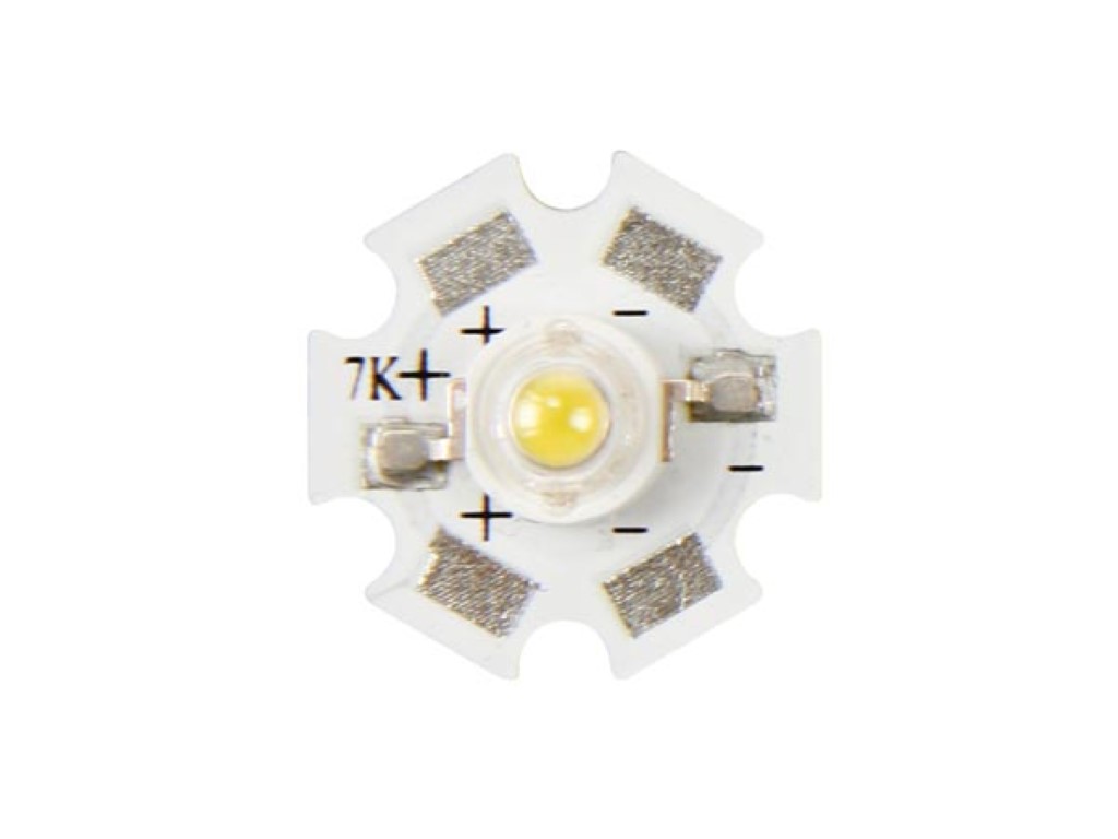 Võimas  LED - 3 W - külm valge - 230 lm