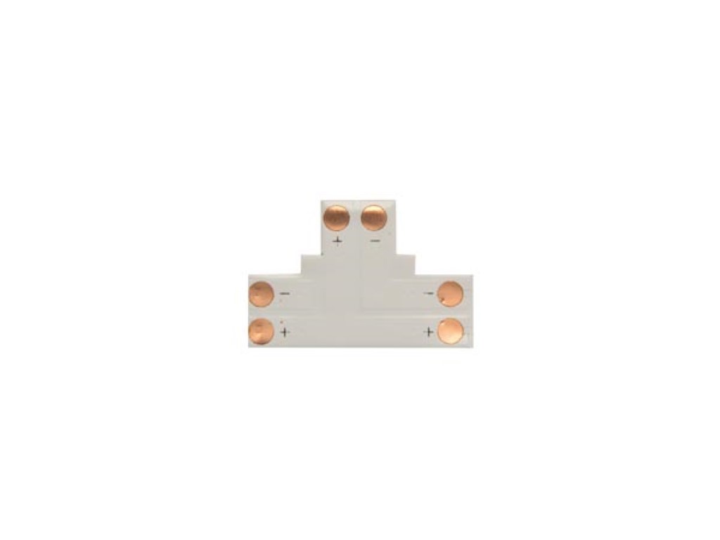 T SHAPE FLEXIBLE PCB CONNECTOR - 8 mm MONO COLOUR