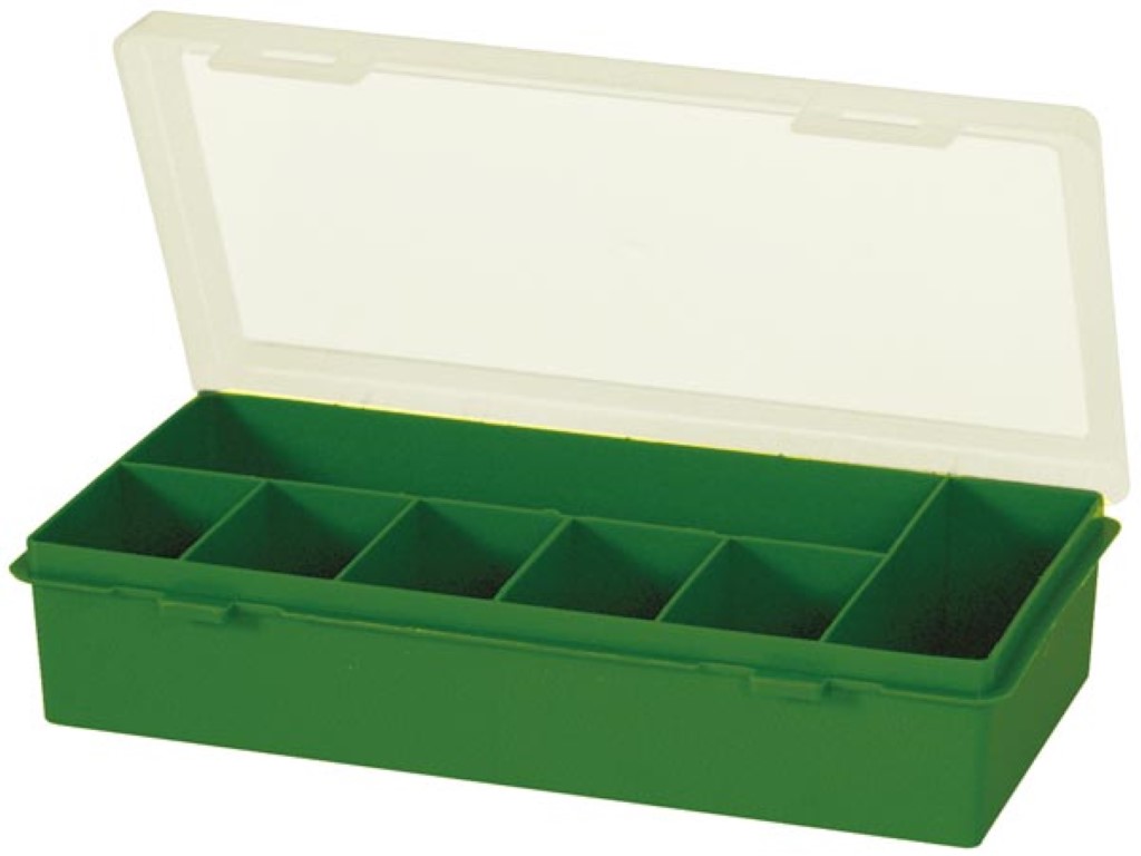 TAYG - STORAGE CASE - 240 x 140 x 54 mm - 7 COMPARTMENTS