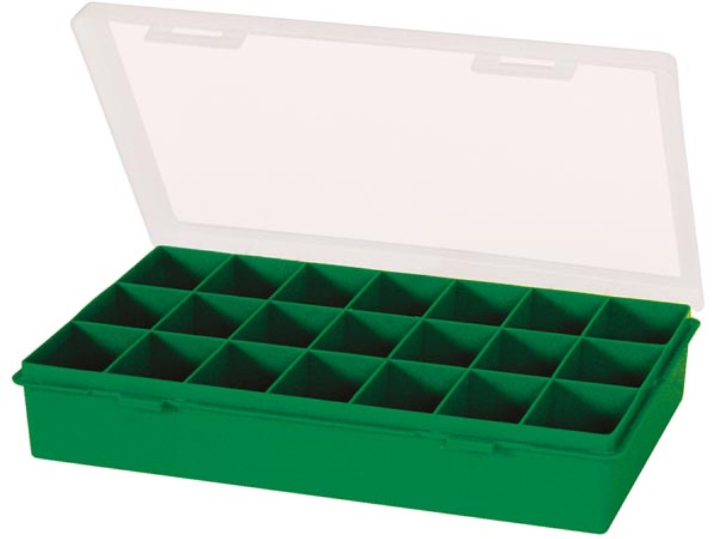 TAYG - STORAGE CASE - 290 x 195 x 54 mm - 21 COMPARTMENTS