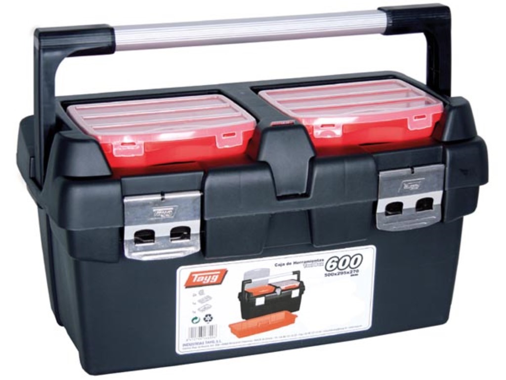 TAYG - TOOL BOX - 600 x 305 x 295 mm - WITH TRAY