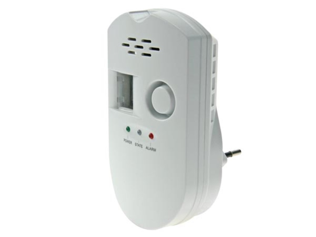 COMBUSTIBLE GAS DETECTOR WITH ALARM