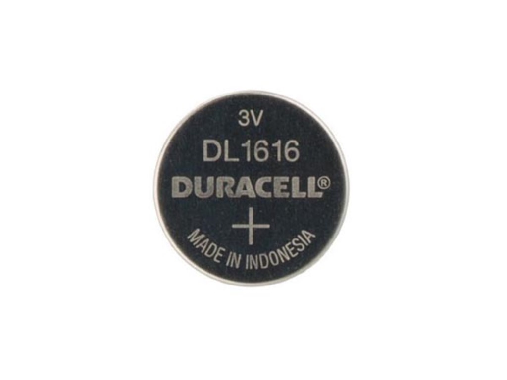 DURACELL - LITHIUM BUTTON CELL MNS 3 V DL1616 (blister of 1pc)