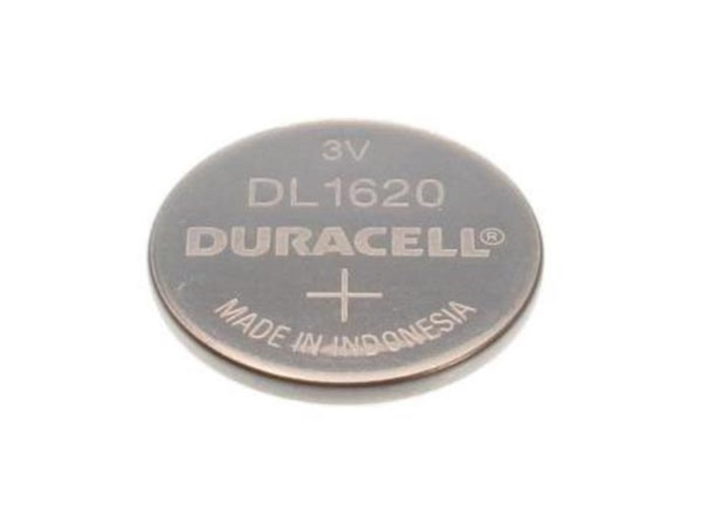 DURACELL - Liitium-nööppatarei  3 V DL1620 (blister/1tk.)