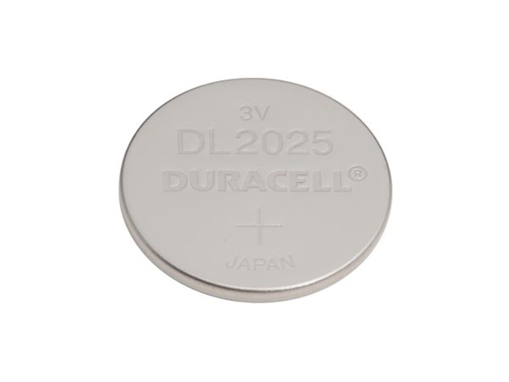 DURACELL - LITHIUM BUTTON CELL 3 V DL2025 BL2 (blister of 2pcs)