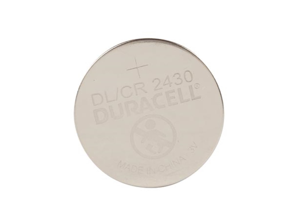 DURACELL - LITHIUM BUTTON CELL 3 V DL2430 (blister of 1pc)