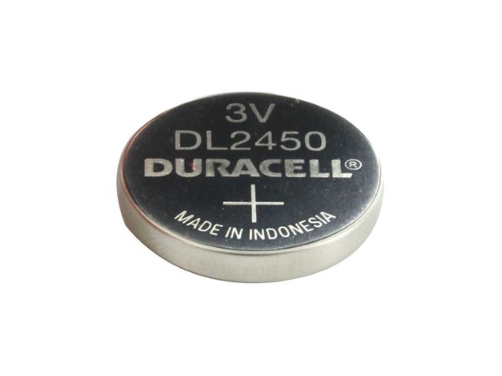 DURACELL - LITHIUM BUTTON CELL 3 V DL2450 (blister of 1pc)