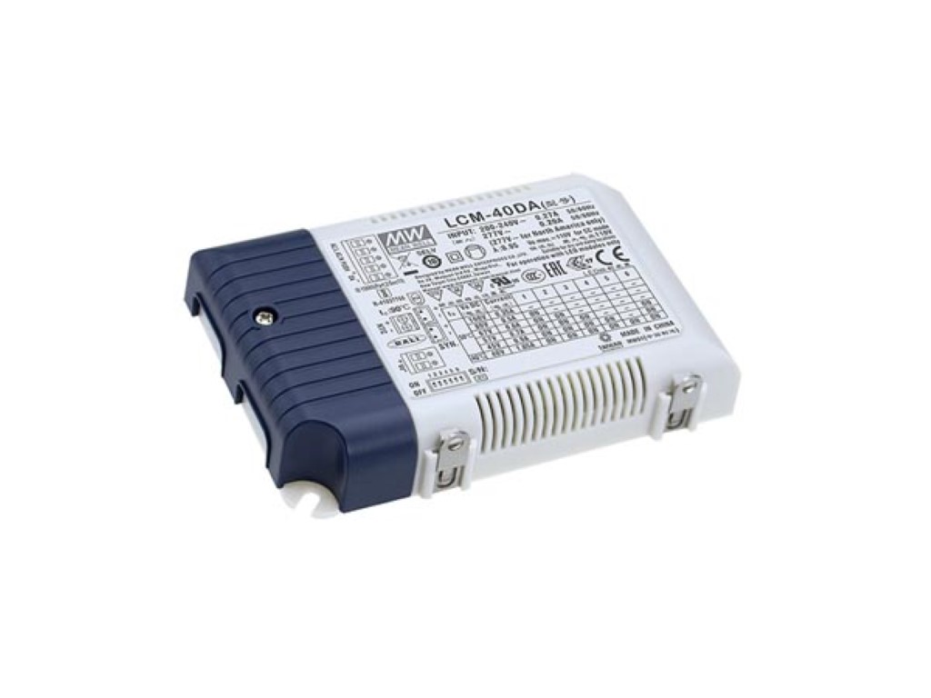 AC-DC MULTI-STAGE DIMMABLE with DALI LED DRIVER - CONSTANT CURRENT - 40 W - SELECTABLE OUTPUT CURRENT WITH PFC