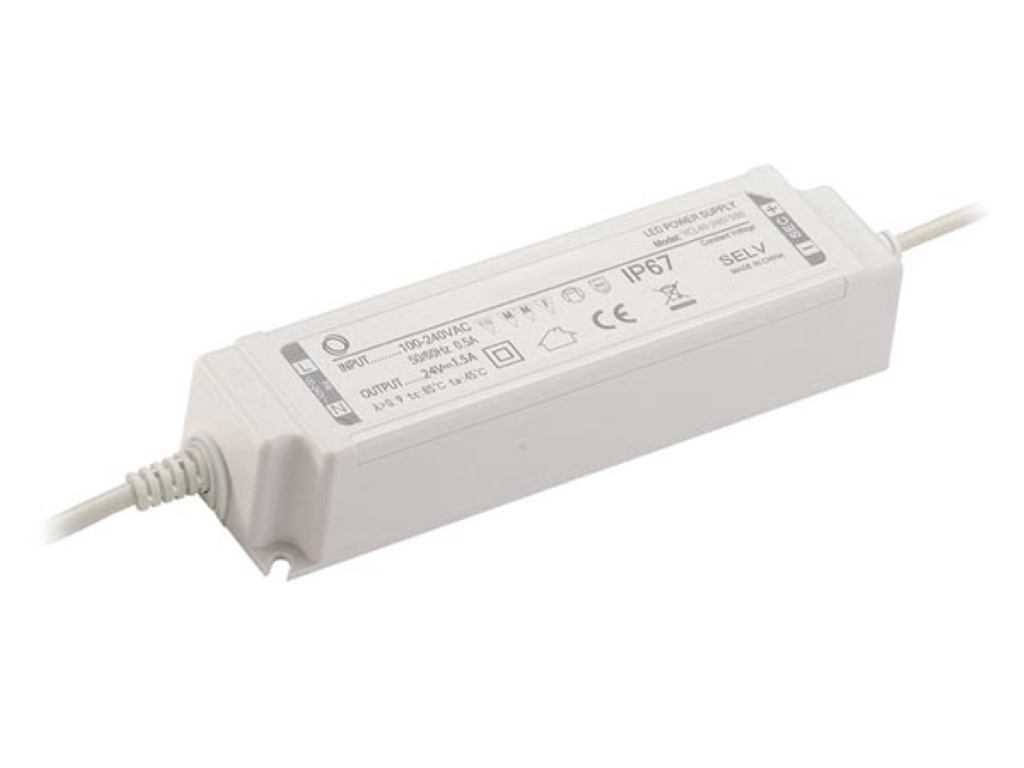 Switching power supply - single output - 40 W - 24 V - 1.67 A