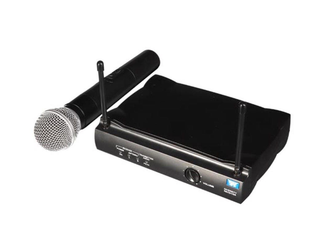 UHF juhtmevaba mikrofon - 1 kanal