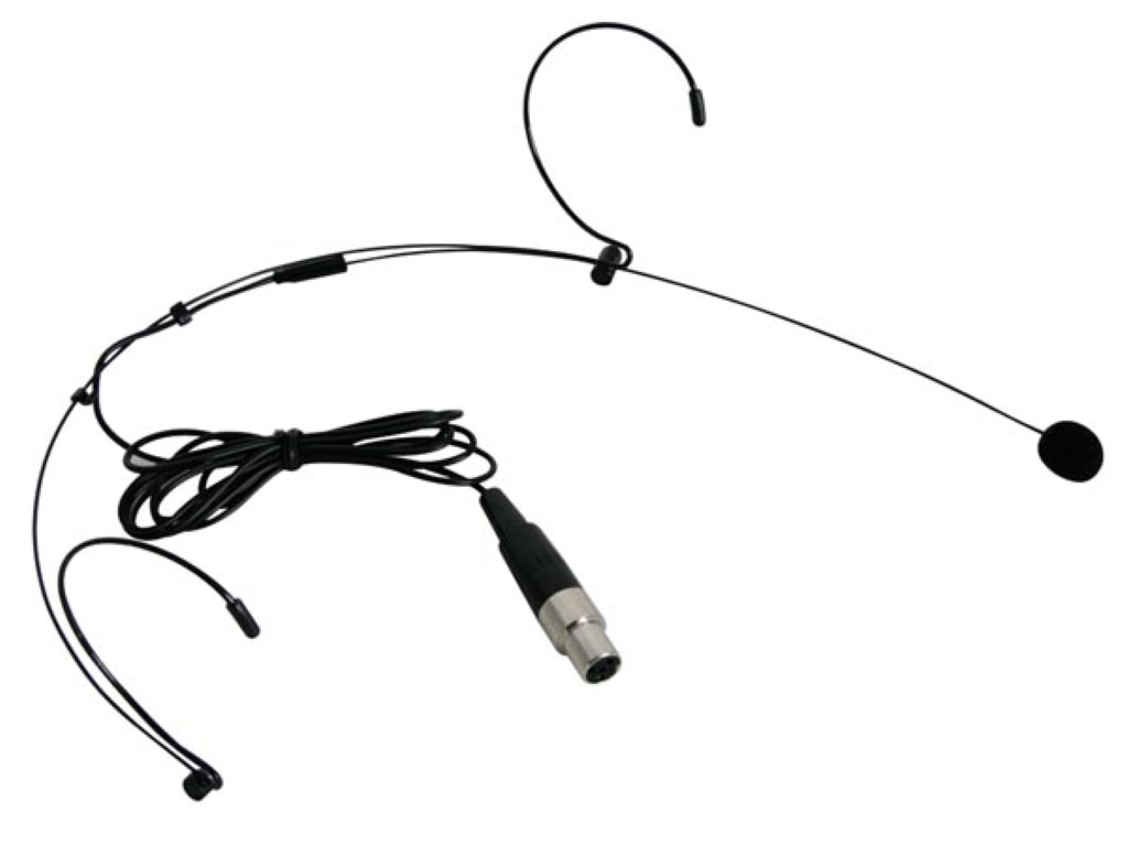 Mikrofoni peakomplekt, kasutamiseks koos: MICW43 - must
