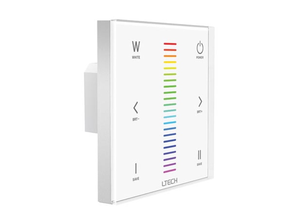 RGBW LED touch panel dimmer