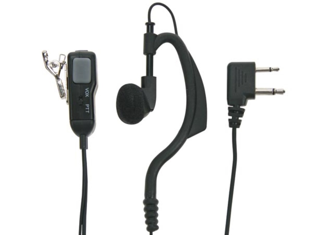 MIDLAND® MA21-L TIE MICROPHONE WITH PTT
