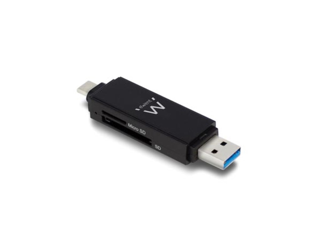 EWENT - Väline USB3.1 kaardilugeja tüüp: C & A