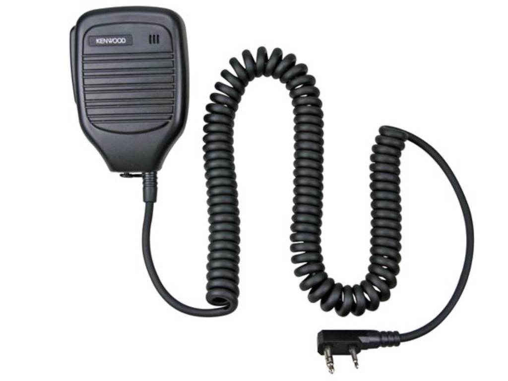 KENWOOD® KMC-21 COMPACT LAPEL/mikrofon kaabliga