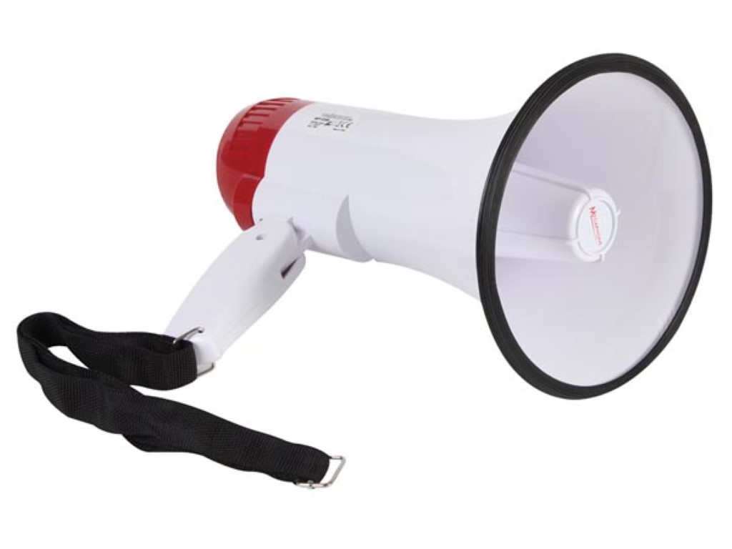 MEGAPHONE 10W WITH RECORD FUNCTION