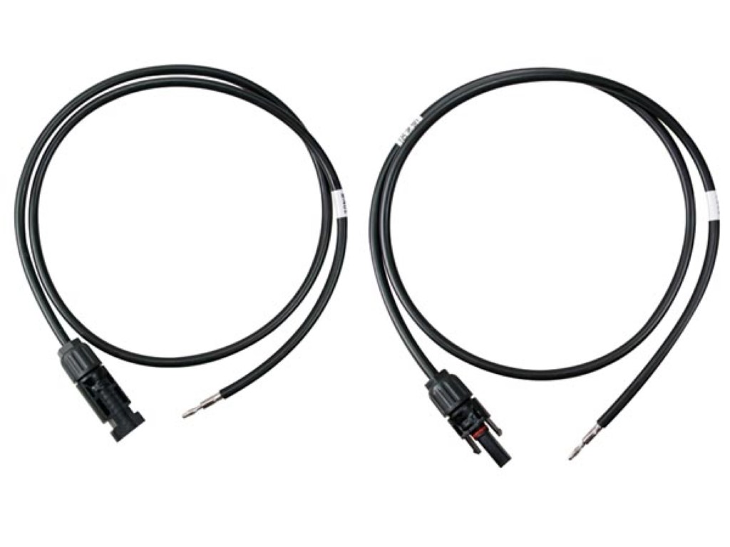 INPUT CABLE SET WITH CONNECTORS (2PC)